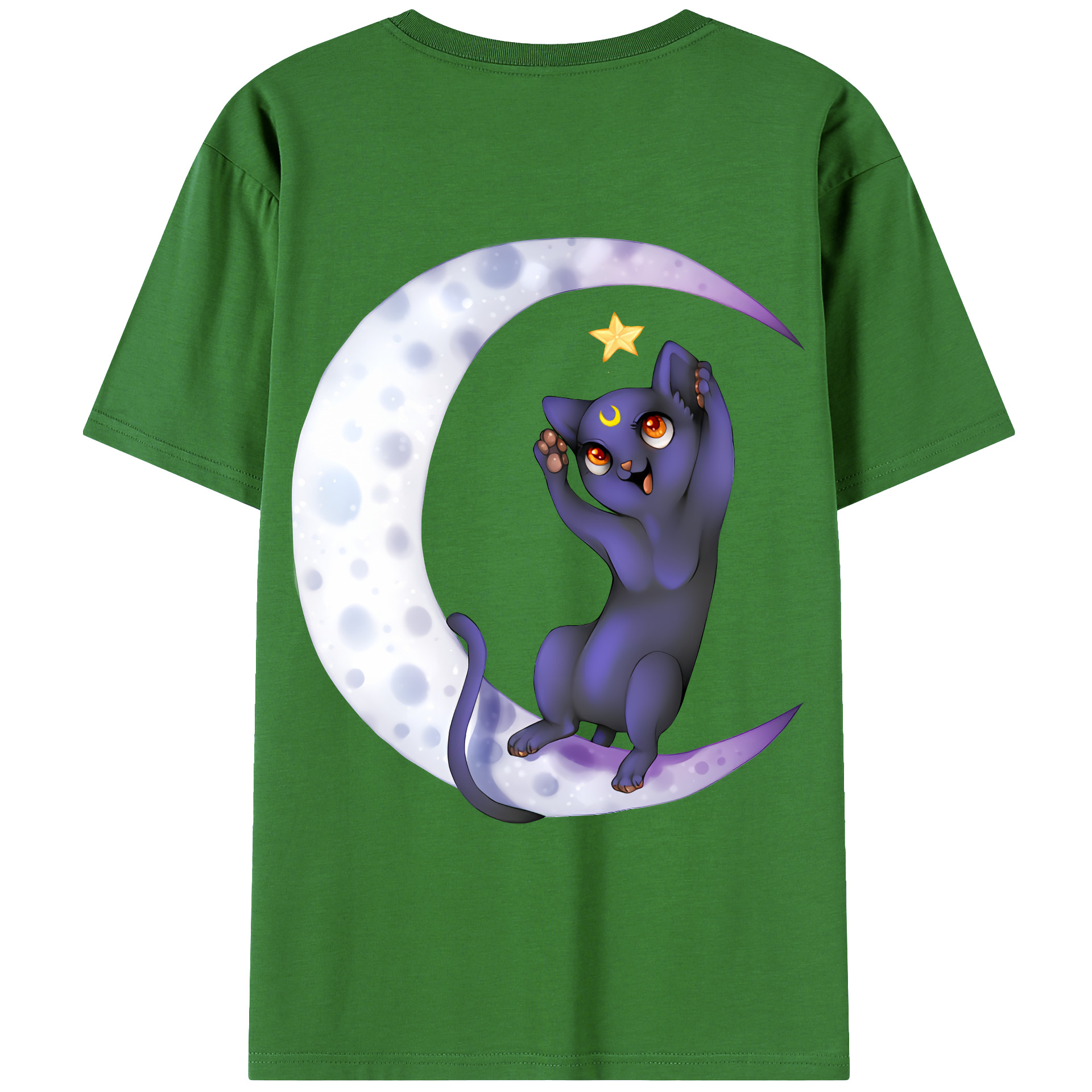 （画像用） 美少女戦士セーラームーン Sailor Moon レディース半袖Tシャツ(バックプリント)